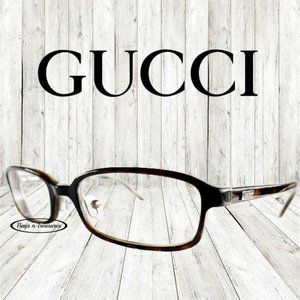 GUCCI Tortoiseshell Eyeglass Frames